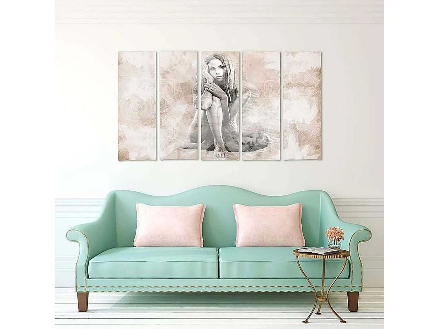 Tableau tapez acte c - 200 x 100 cm