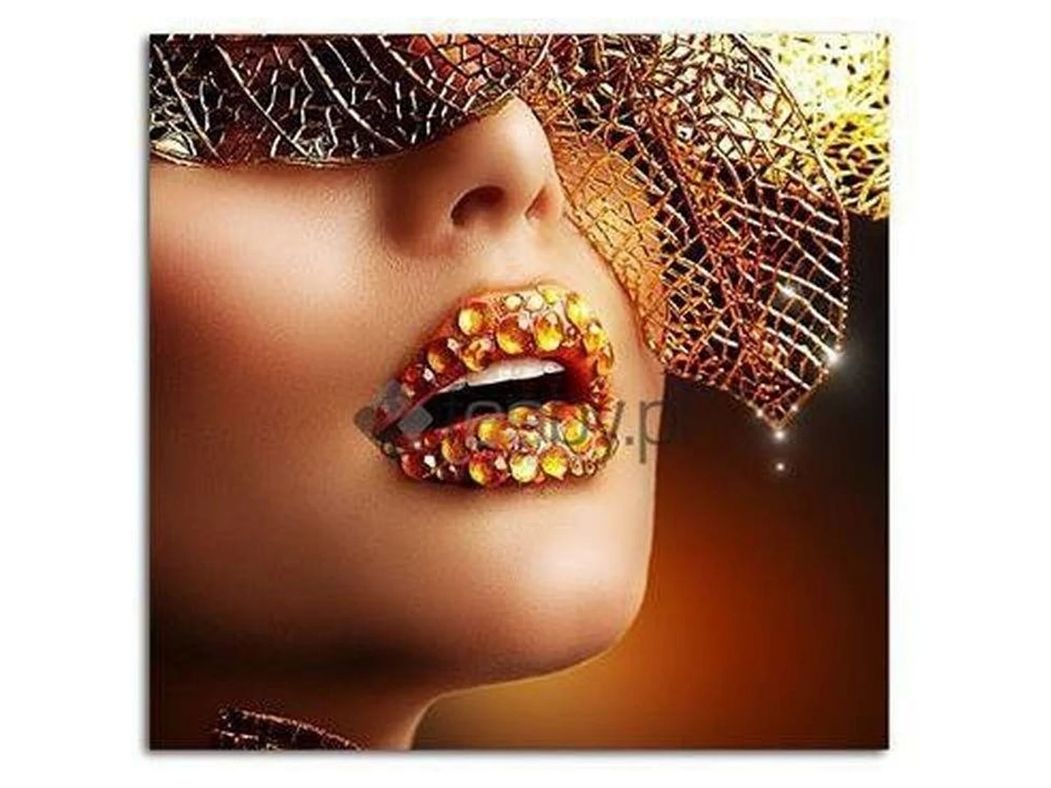 Tableau les femmes font face - 90 x 90 cm