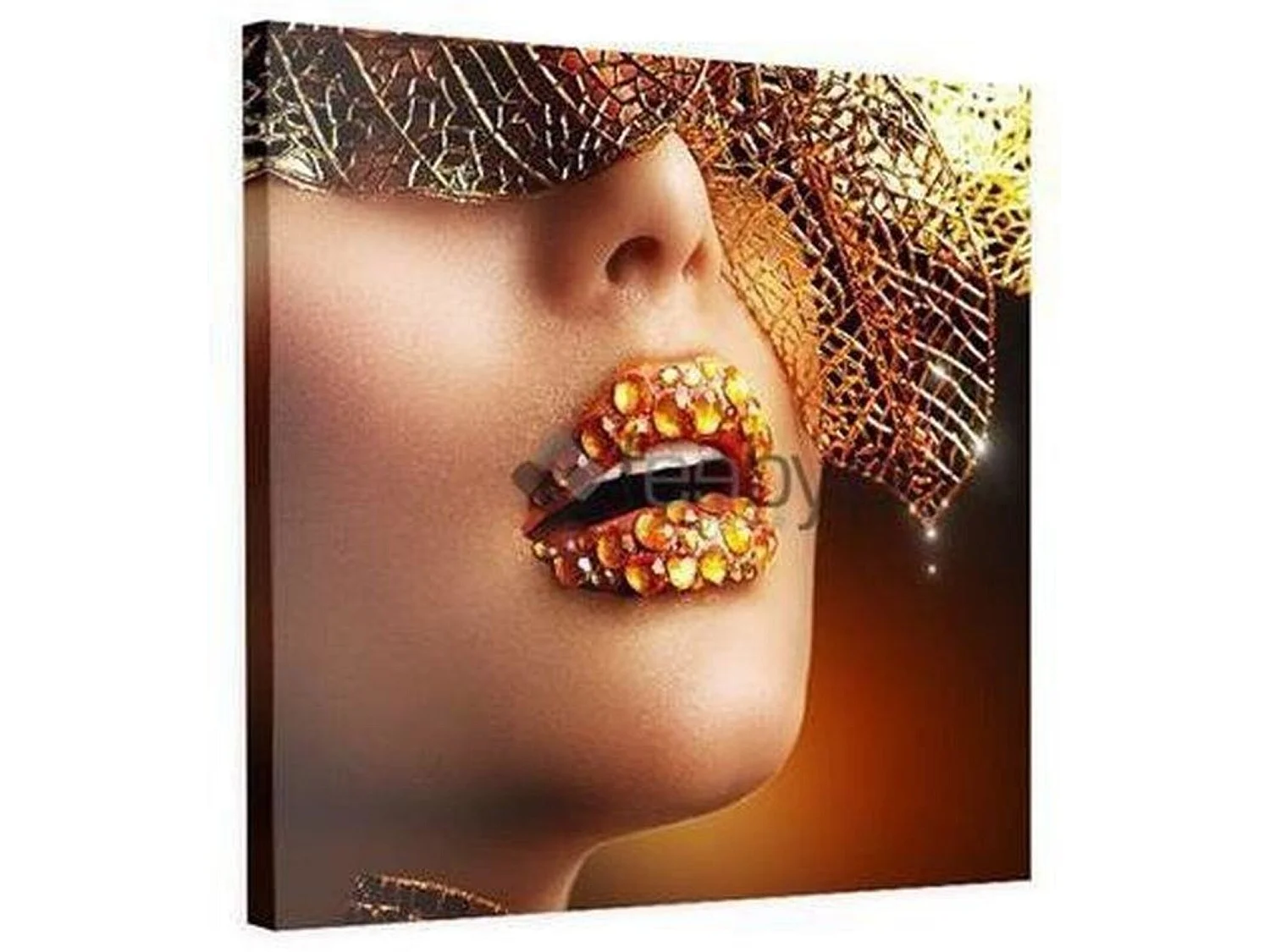 Tableau les femmes font face - 90 x 90 cm