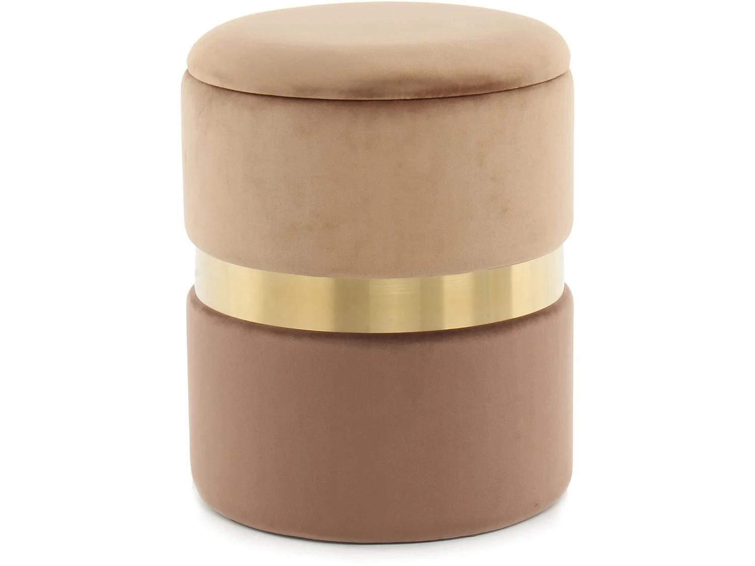 Poufs rangement gigognes zora 125 (lot de 2)