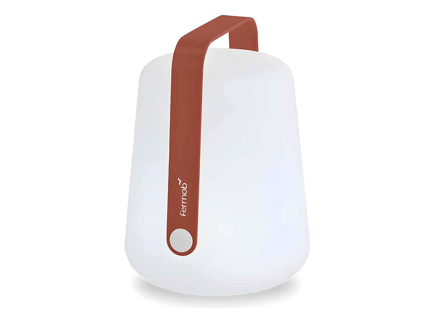 Lámpara de exterior portátil BALAD de 25cm color RED OCHRE