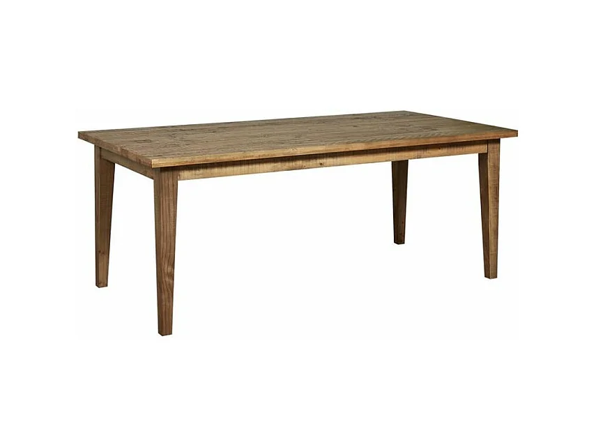 Table de Repas en Pin "Favola" 200cm Marron