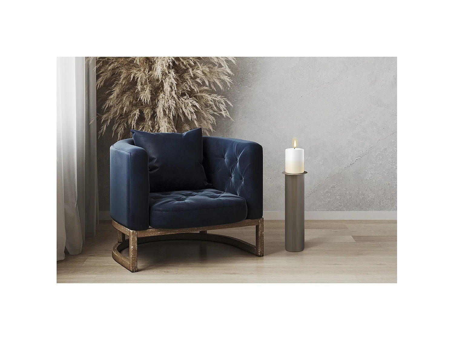 Bougeoir de sol art déco 195