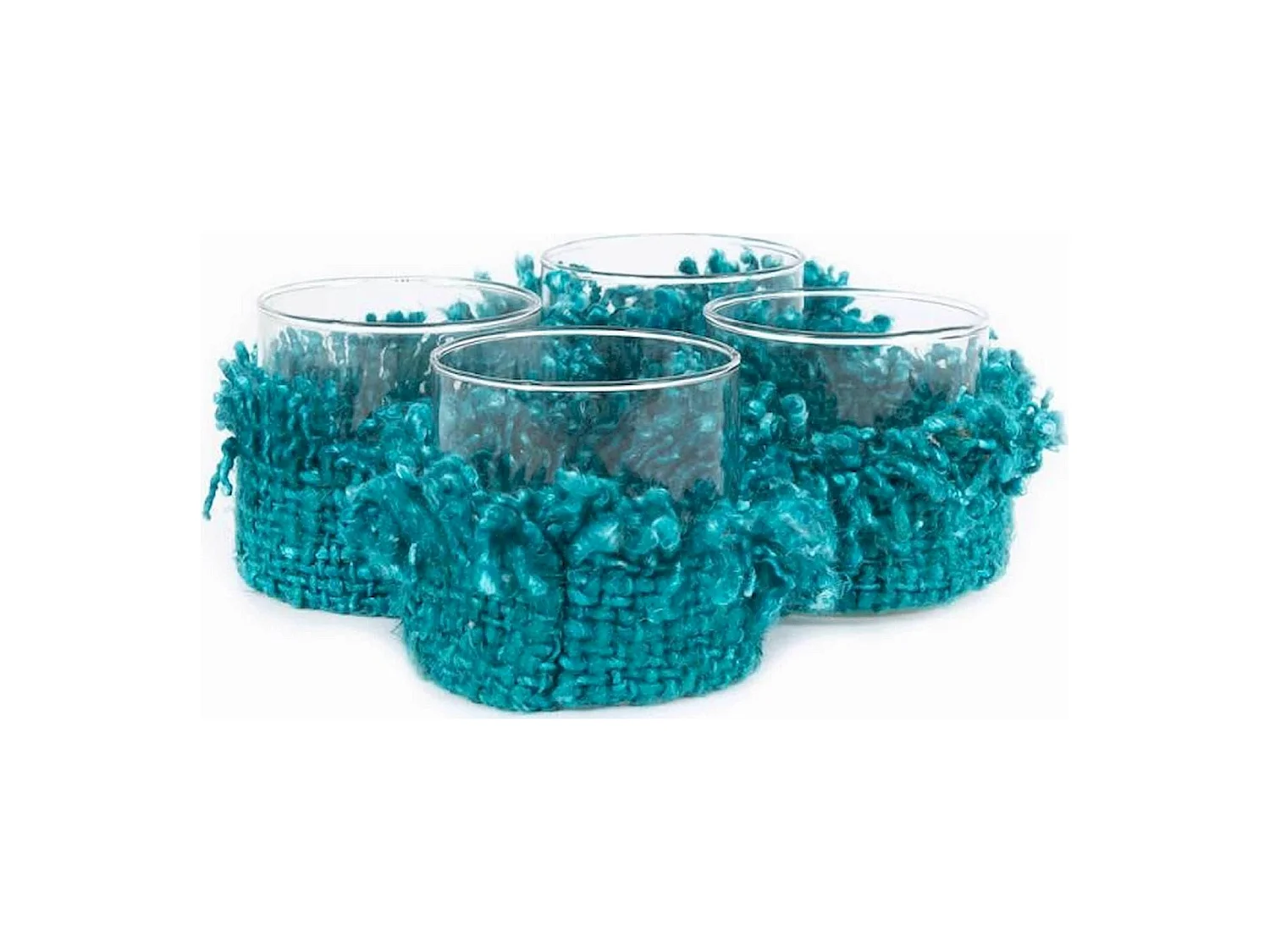 Bougeoir Oh My Gee coton bleu Bazar Bizar