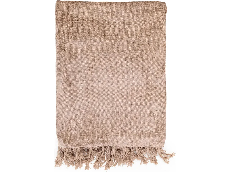 Plaid velours luxe tissé main Bazar Bizar