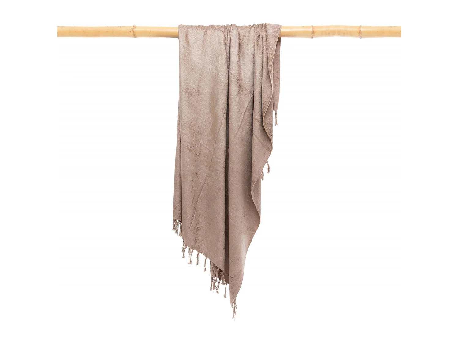 Plaid velours luxe tissé main Bazar Bizar