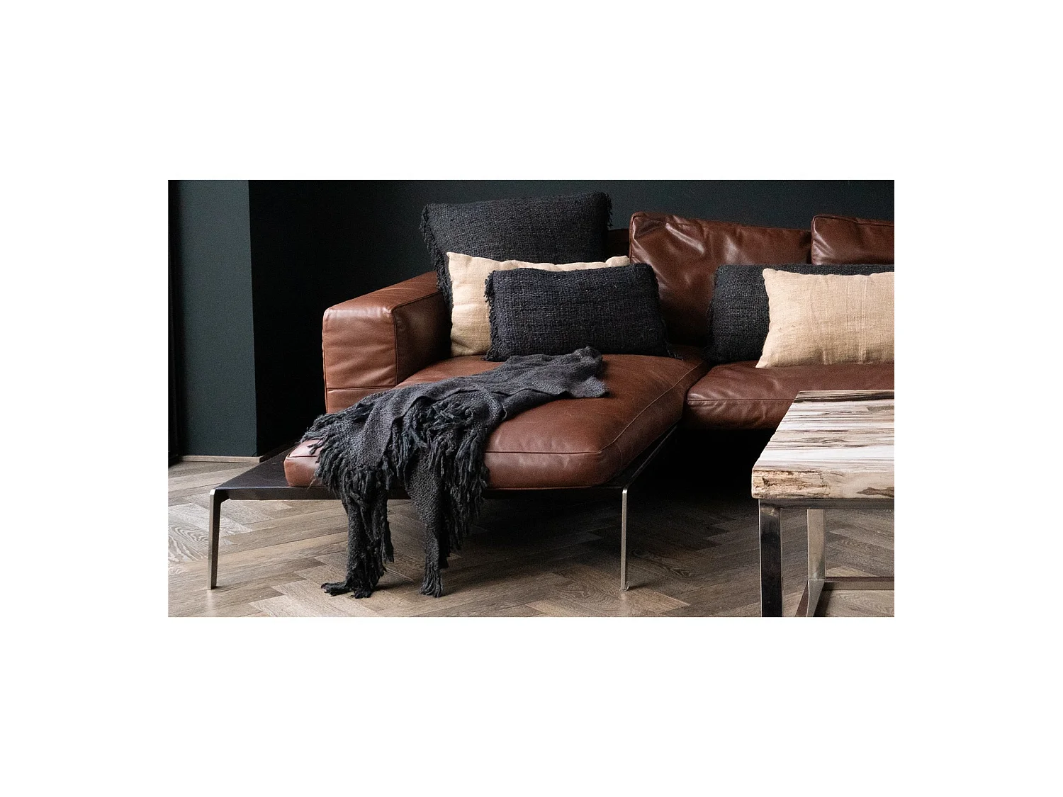 Plaid Coton Tissé Main Bazar Bizar