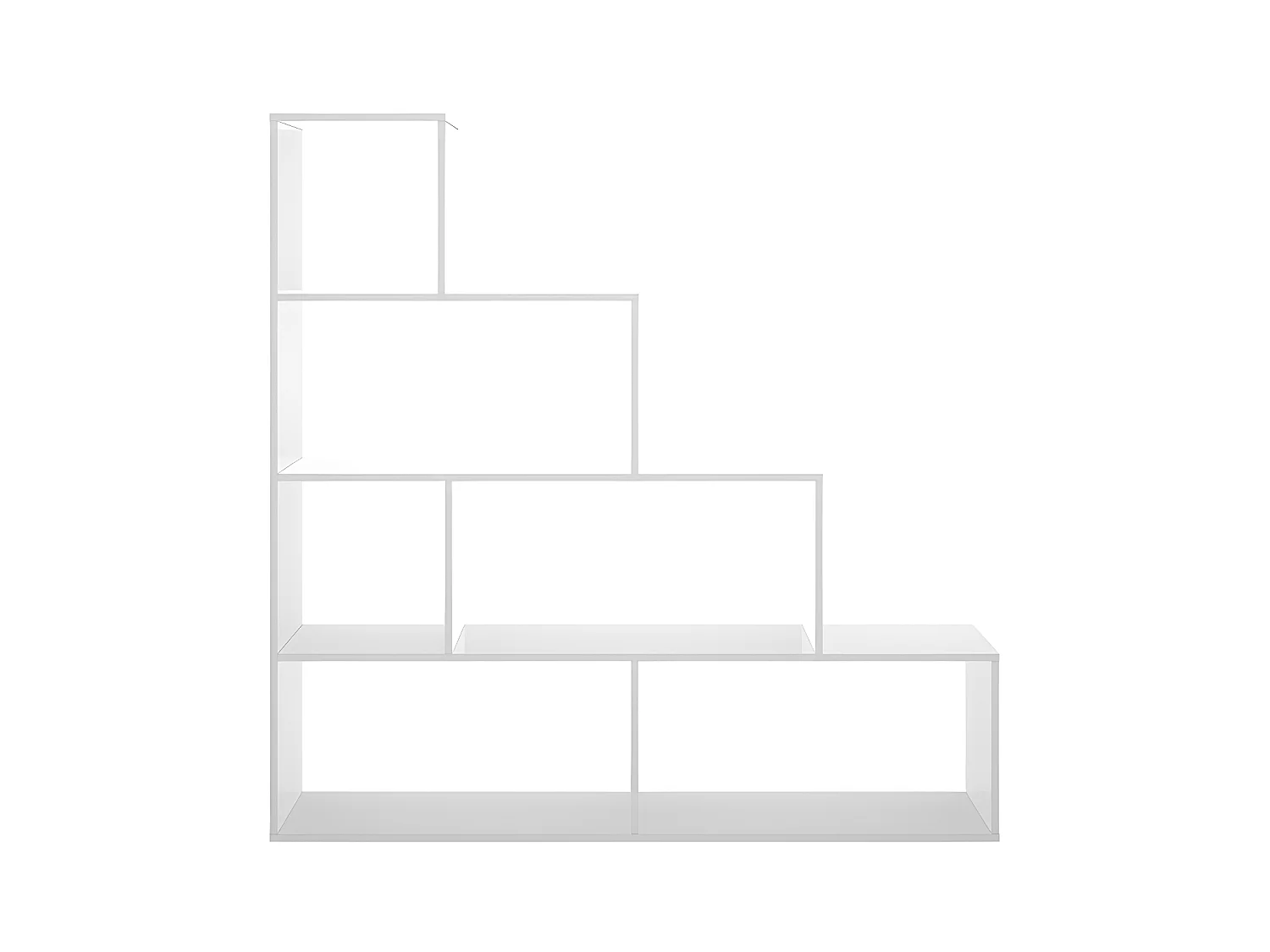 Etagère RAJA - 6 cases - Coloris : Blanc