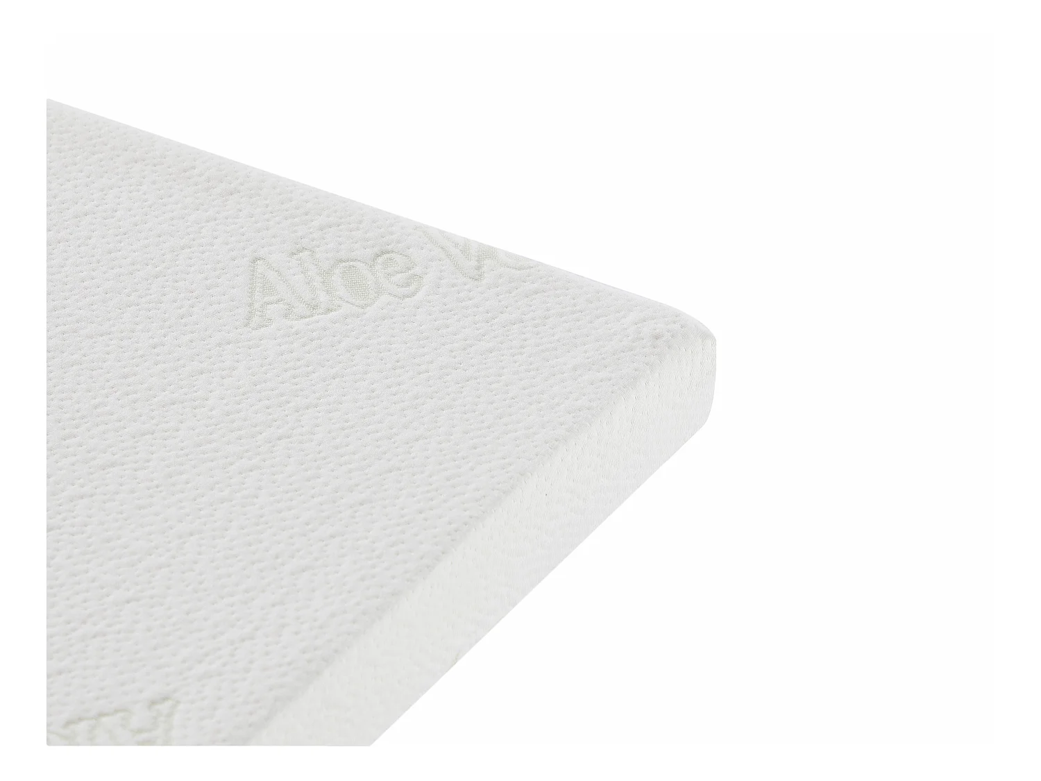 Topper Luxe memory foam 140 x 190 cm - ALOE VERA di NATUREA