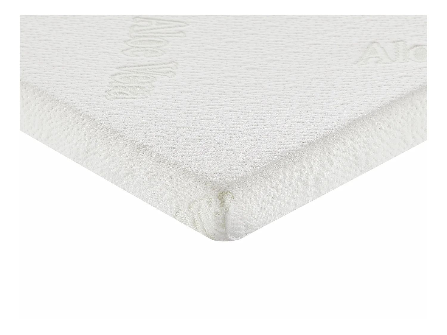 Topper Luxe memory foam 140 x 190 cm - ALOE VERA di NATUREA