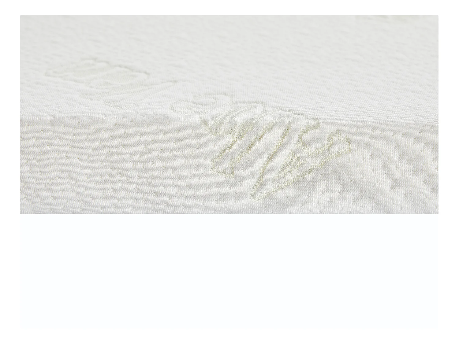 Matratzenauflage Topper - 180 x 200 cm - Memory Schaum - 1 Zone - Stärke 5 cm - Aloe Vera-Bezug - LACETO von NATUREA