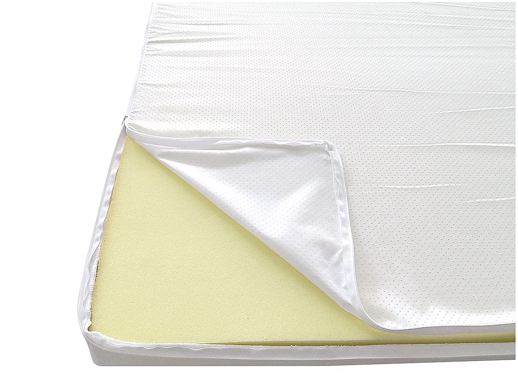 Sobrecolchão 140 x 190 cm memória de forma cotim aloe vera esp. 5 cm - ANTASSE da NATUREA