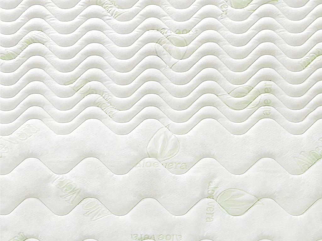 Sobrecolchão 140 x 190 cm memória de forma cotim aloe vera esp. 5 cm - ANTASSE da NATUREA