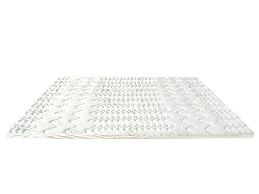 Surmatelas 160 x 200 cm mémoire de forme coutil aloe vera ép.5cm - ANTASSE de NATUREA