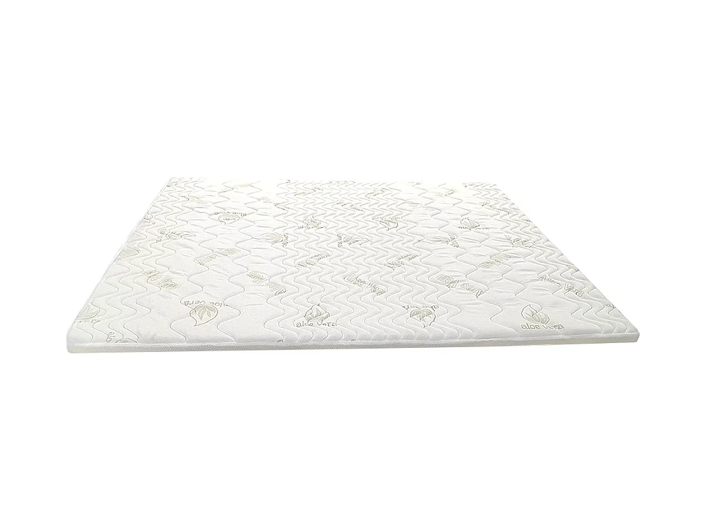 Topper con memoria de forma ALOE VERA de NATUREA - 180x200 cm