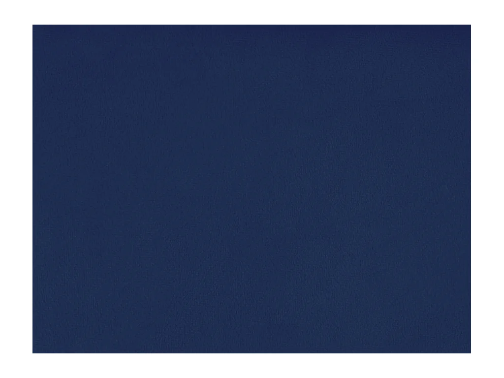 Banco baúl de terciopelo HERVE - Azul noche