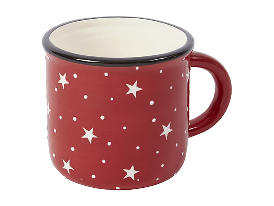 Tasse Holly Noël - Rouge