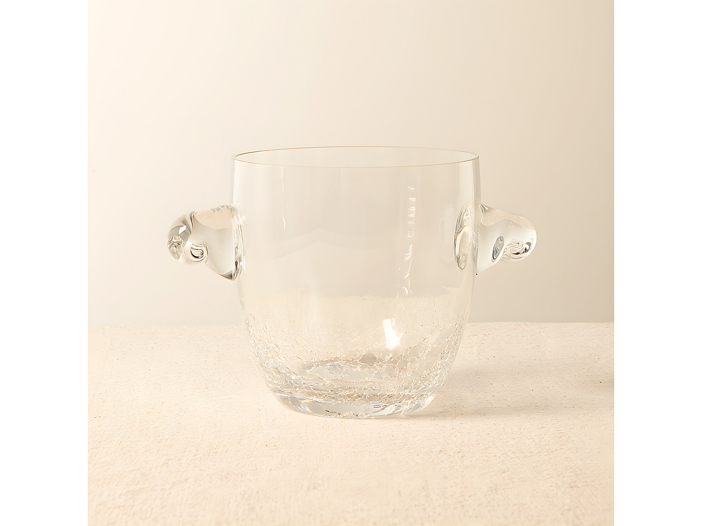 Seau à glaçons avec quatre verres design (5) - Verre