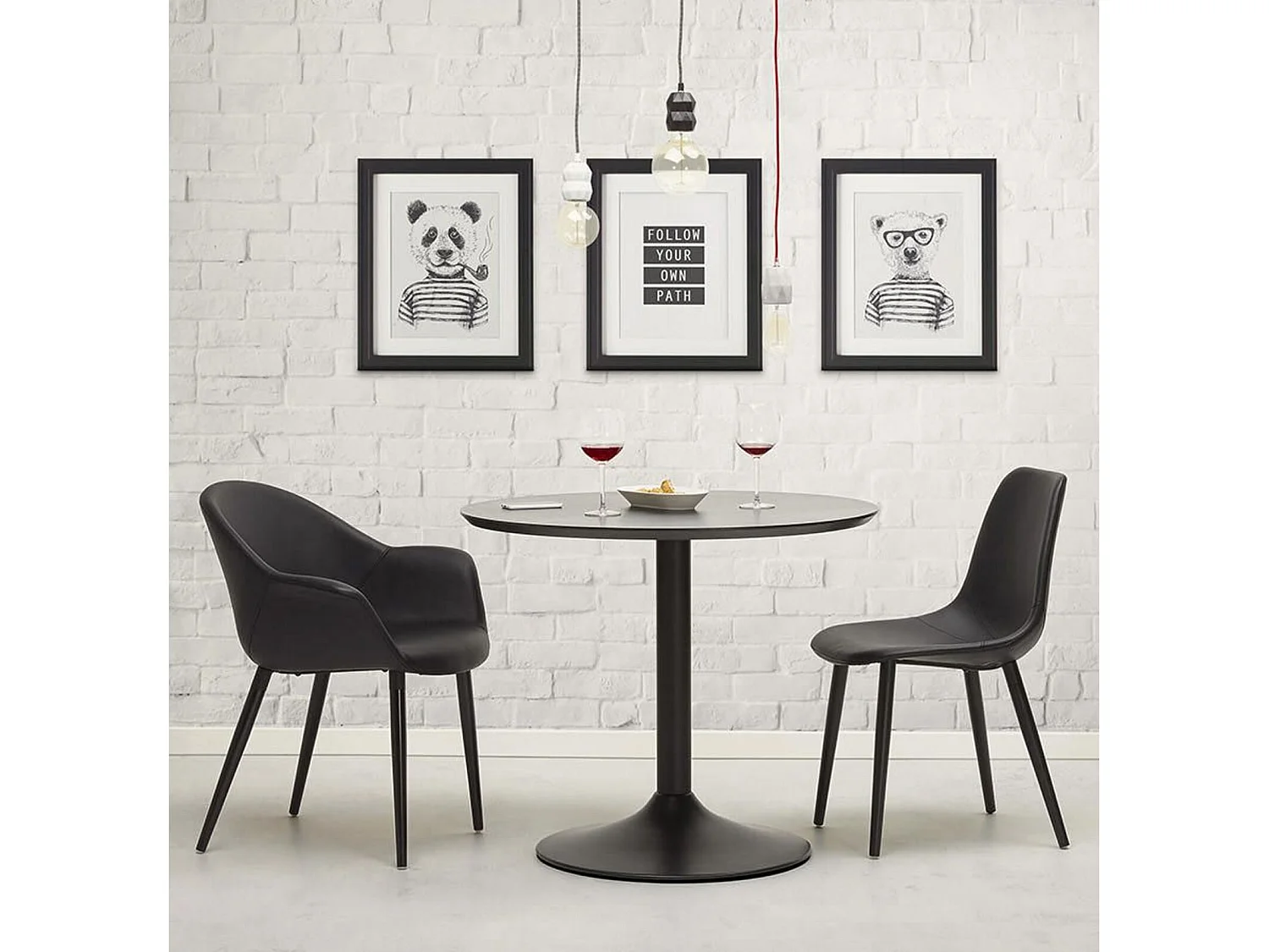 Table à diner design paton 90