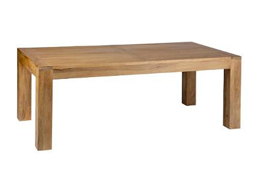 Table de Repas en Bois "Ajmal" 200cm Naturel