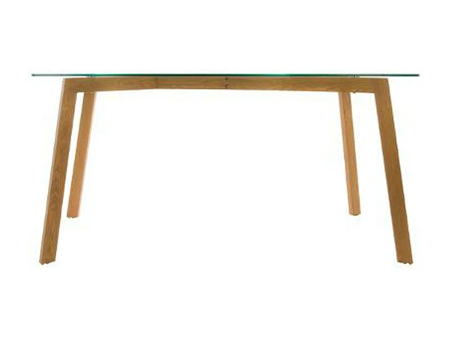 Table de Repas Design "Taho" 150cm Verre