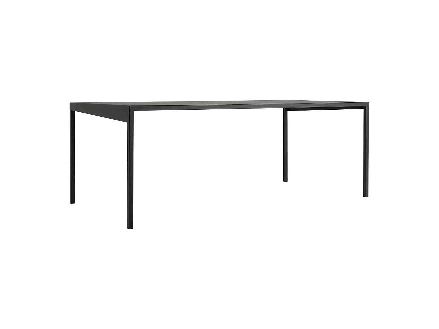 Table Minimaliste en Métal - Design Épuré et Contemporain