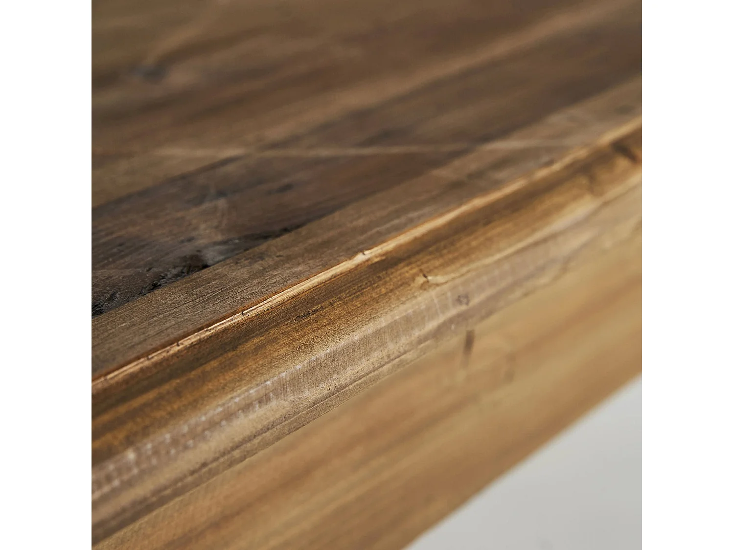 Table de Salon Classique en Bois avec Pieds Tournés