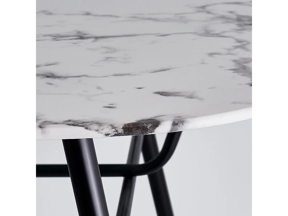 Table à Manger Design "Roxas" 160cm Blanc
