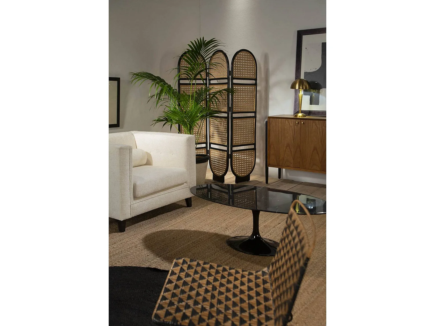 Paravent Fiasca Design Élégant et Moderne pour Intérieur