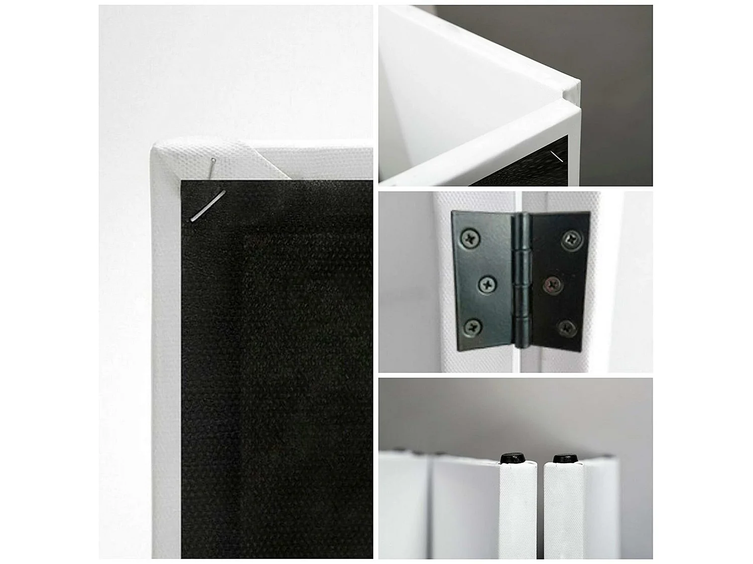 Paravent Décoratif Plage et Dunes pour Intérieur Zen - 145 x 180 cm - 2 faces R° V° + rotation 360°