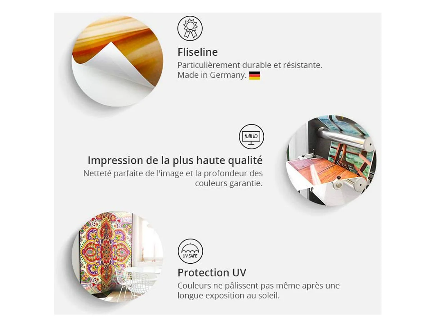 Paravent Design Zen avec Pierres et Feuillages pour Intérieur