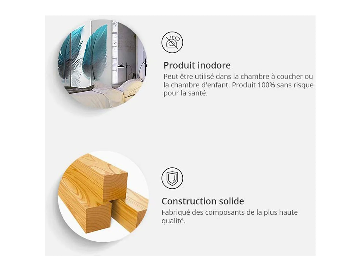 Paravent Design Zen avec Pierres et Feuillages pour Intérieur