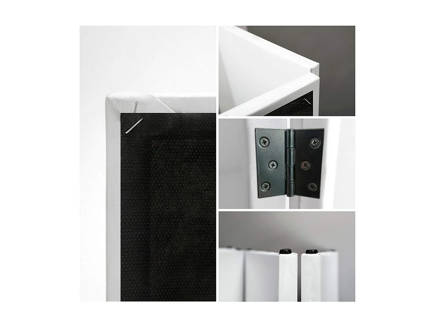 Paravent Herbe de la Mer Ambiance Bord de Plage 4 Volets - 145 x 150 cm - 2 faces R° V°