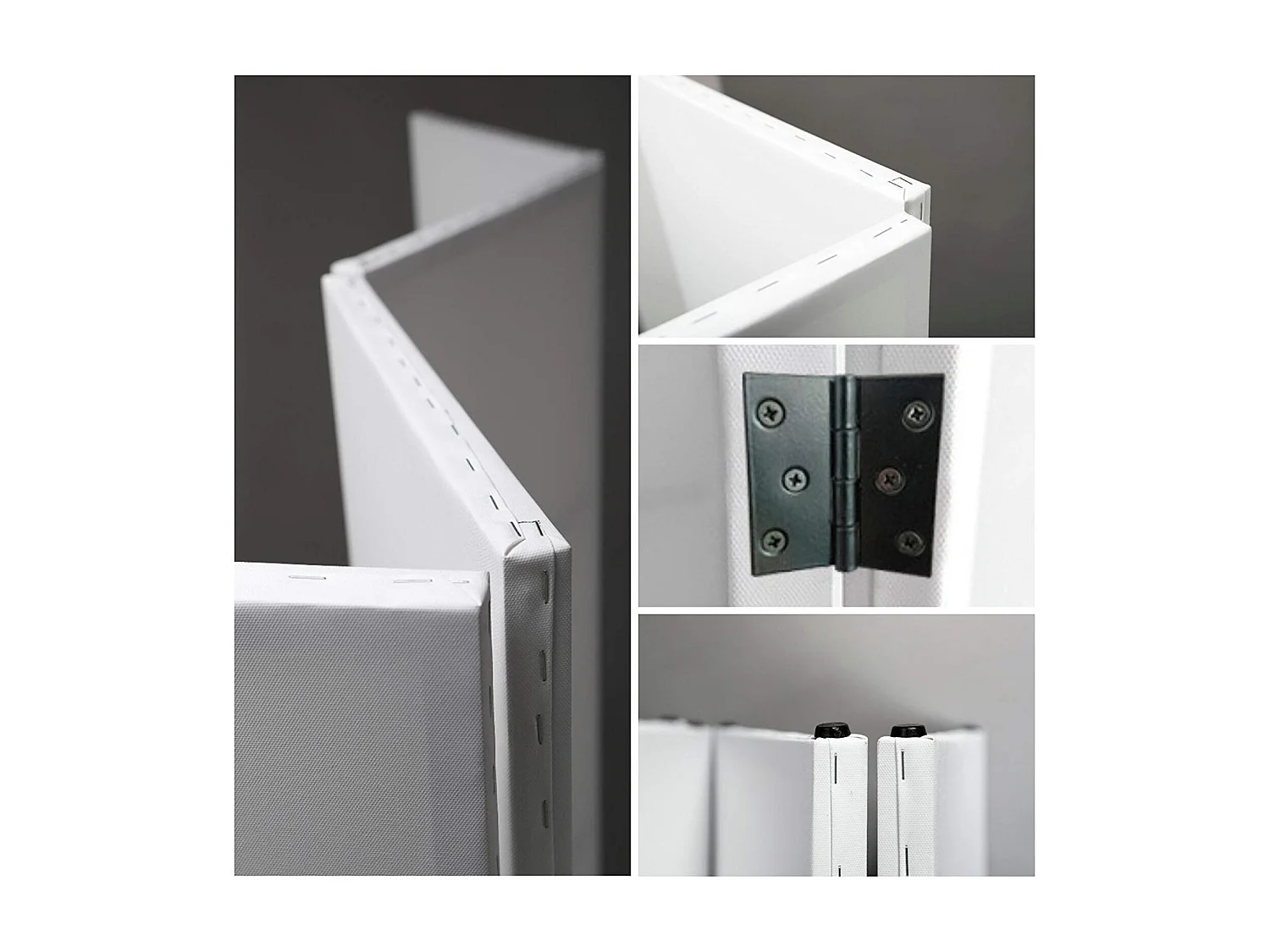 Paravent Herbe de la Mer Ambiance Bord de Plage 4 Volets - 145 x 150 cm - 2 faces R° V°