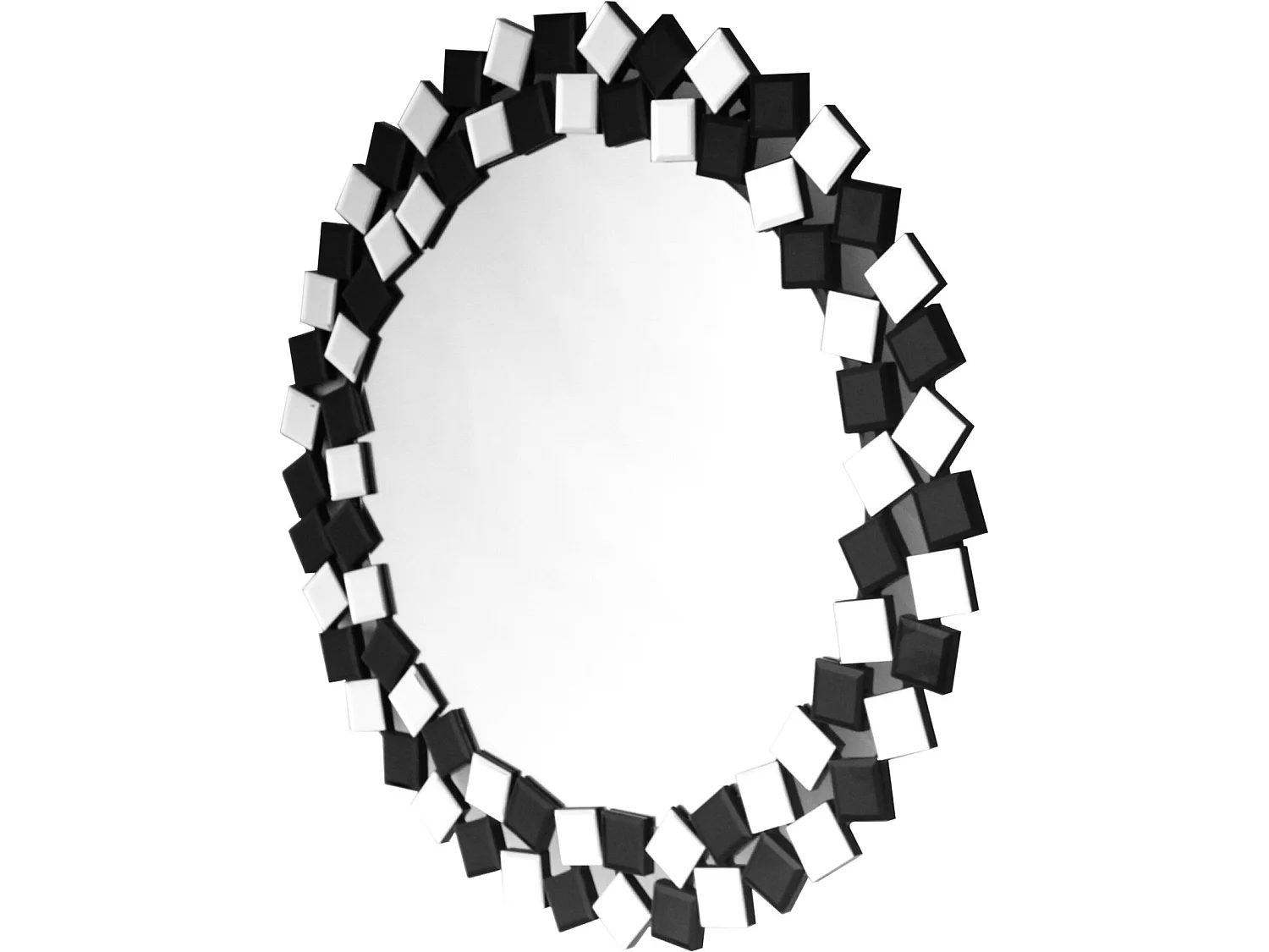 Miroir mural mosaic 1825