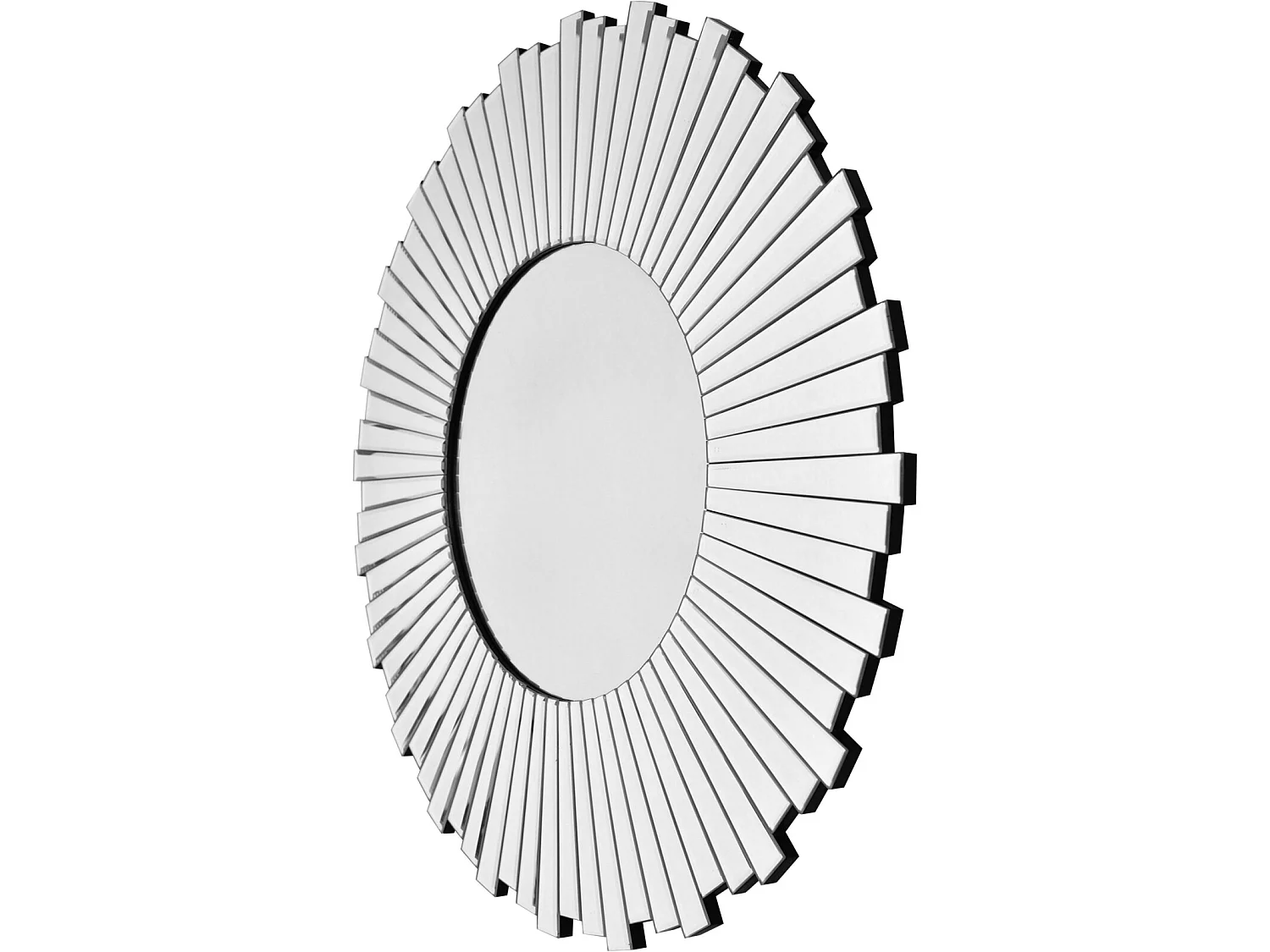 Miroir Solaire Éclatant à Rayons Design pour Déco Murale