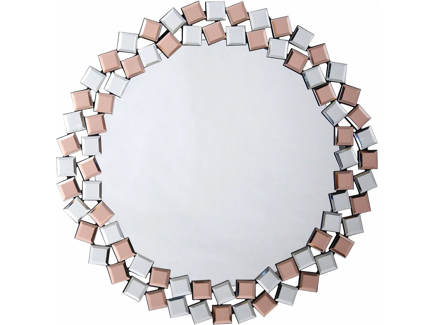 Miroir mural mosaic 1825