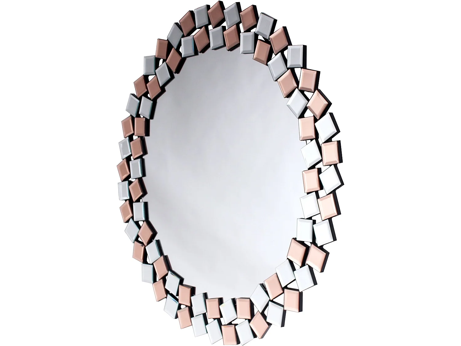 Miroir mural mosaic 1825