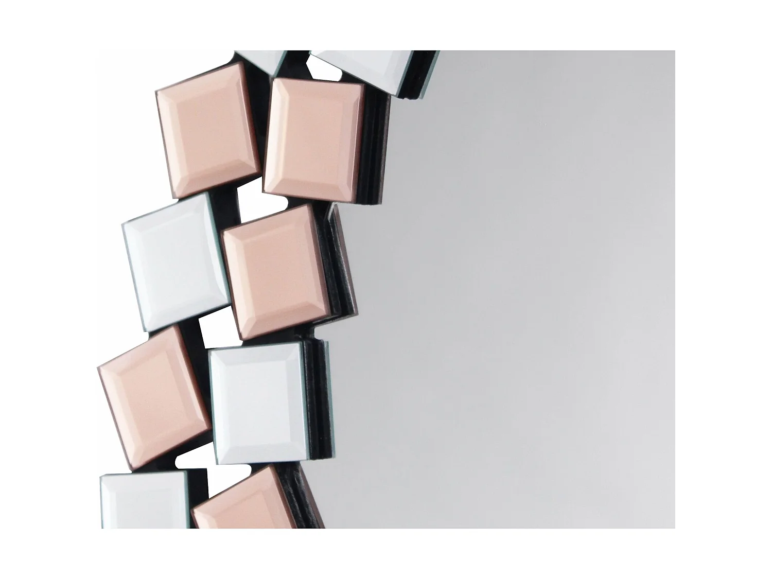 Miroir mural mosaic 1825