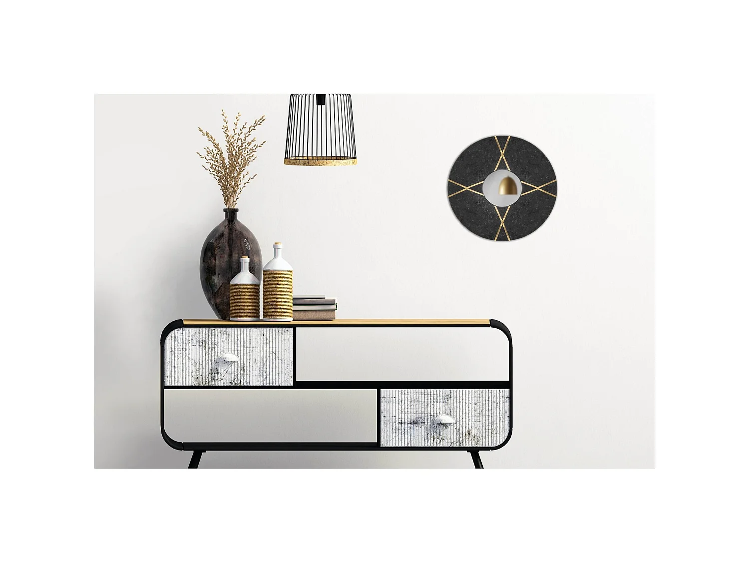 Miroir mural dexter 125