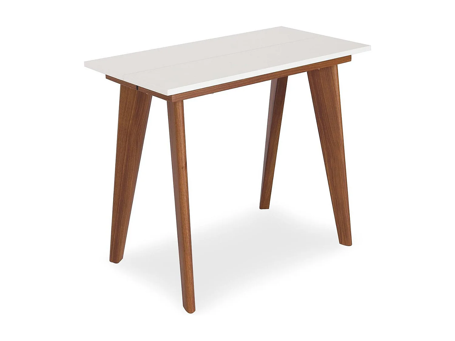 Table Console extensible Flavie Blanc