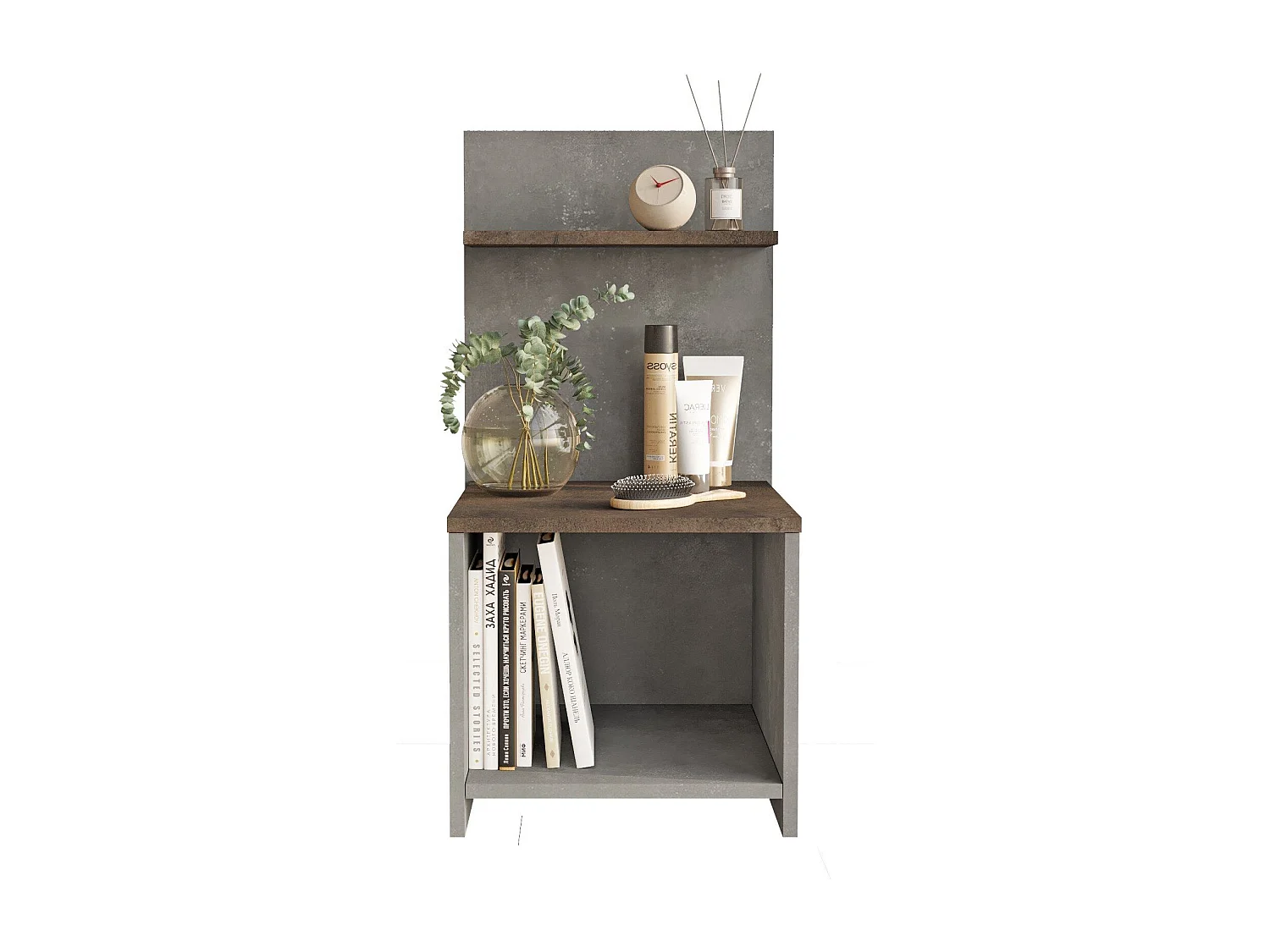 Buffet 3 Tiroirs & 2 Portes "Dolores" 165cm Blanc & Chêne