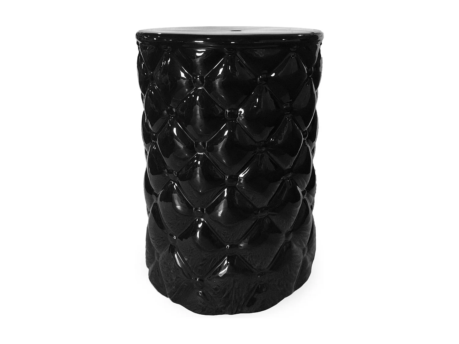 Pouf en céramique Lover Noir