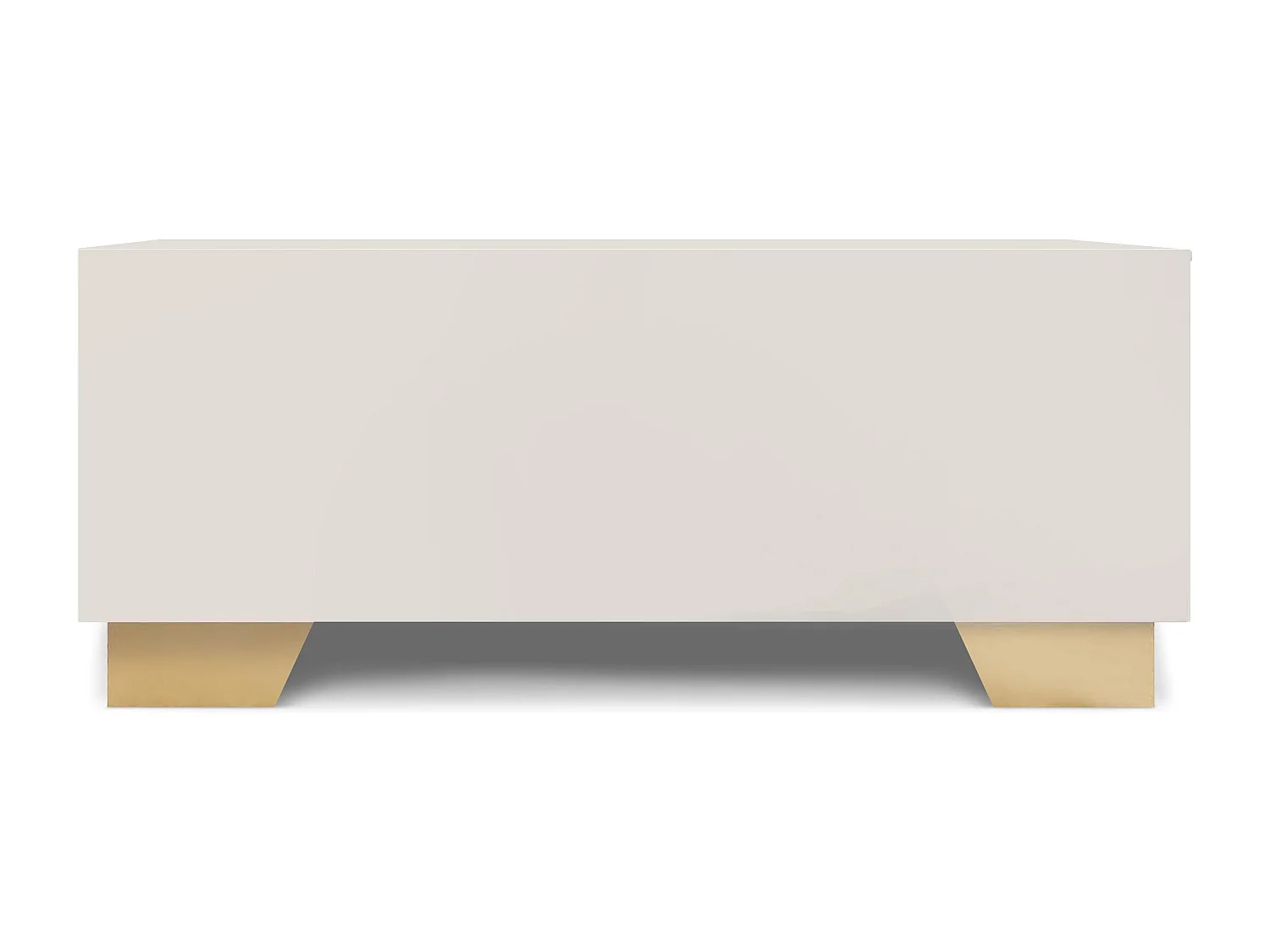 Meuble TV 4 Tiroirs Design "Tazea" 150cm Taupe