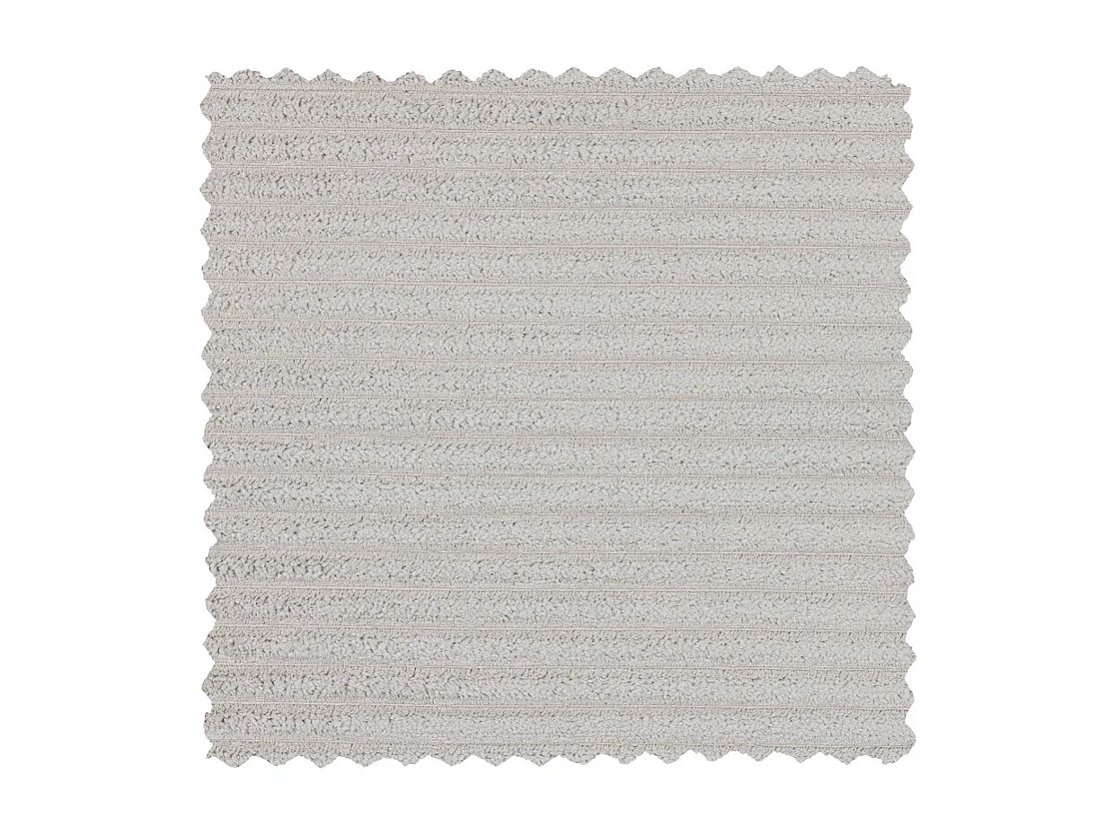 Bean - Canapé 4 places en velours côtelé - Naturel