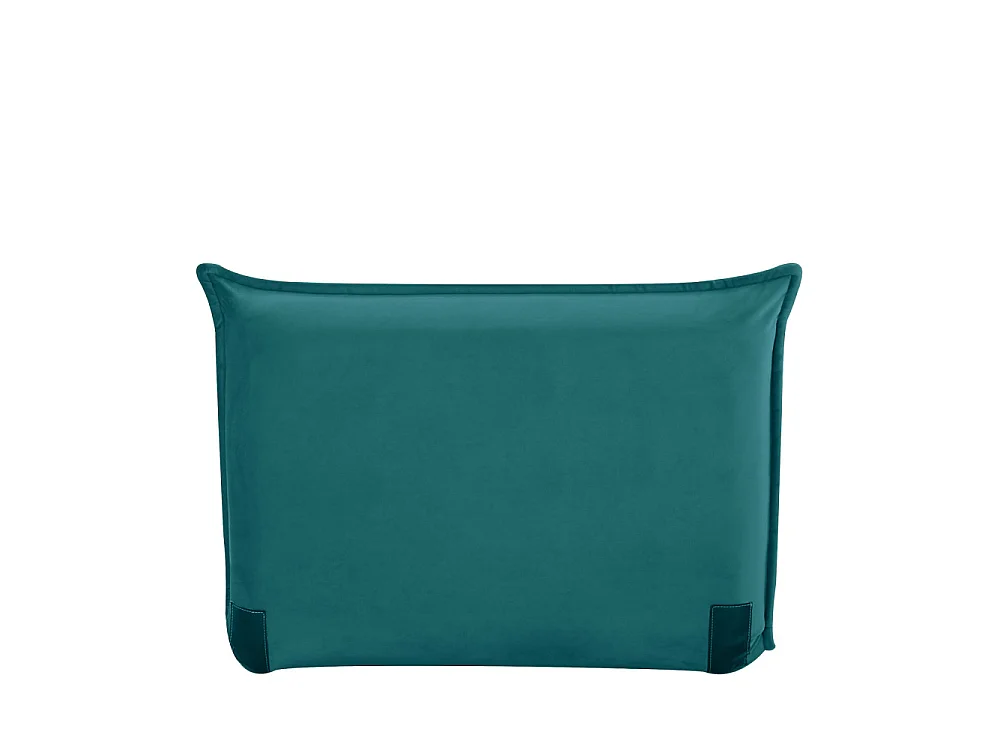 Nala - Chauffeuse convertible 1 place en velours - Bleu canard