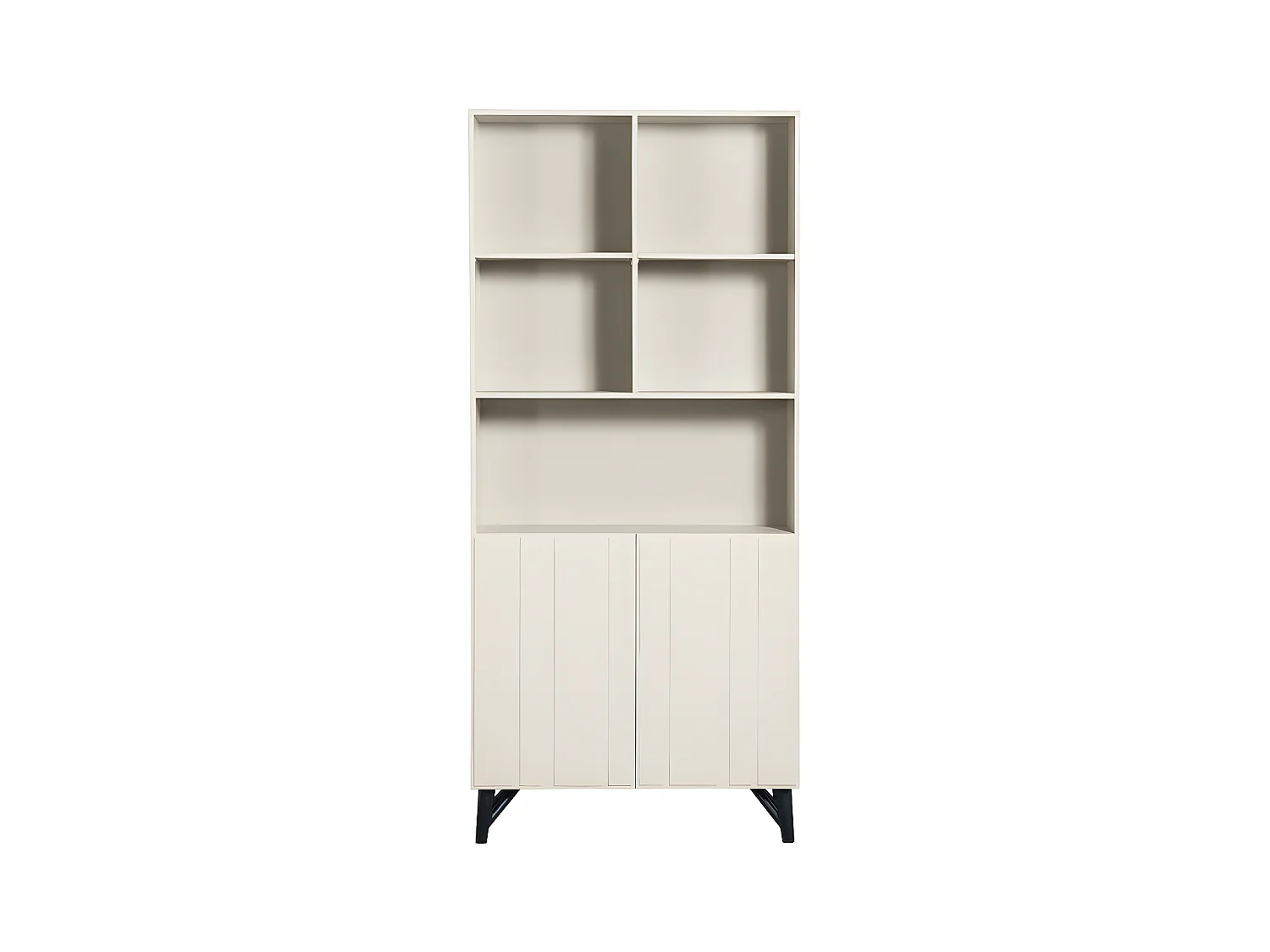 MILLER - Armoire en bois de pin blanc