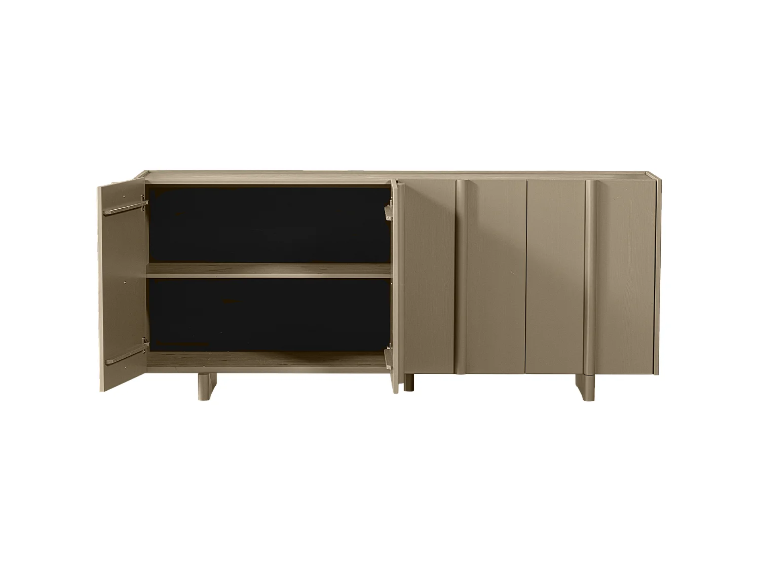 Buffet 4 portes en pin BASU