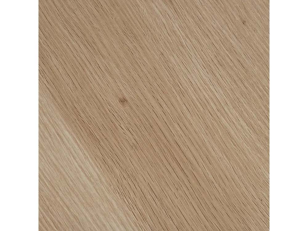 Korro - Table basse ronde en bois et métal ø80cm - Bois clair