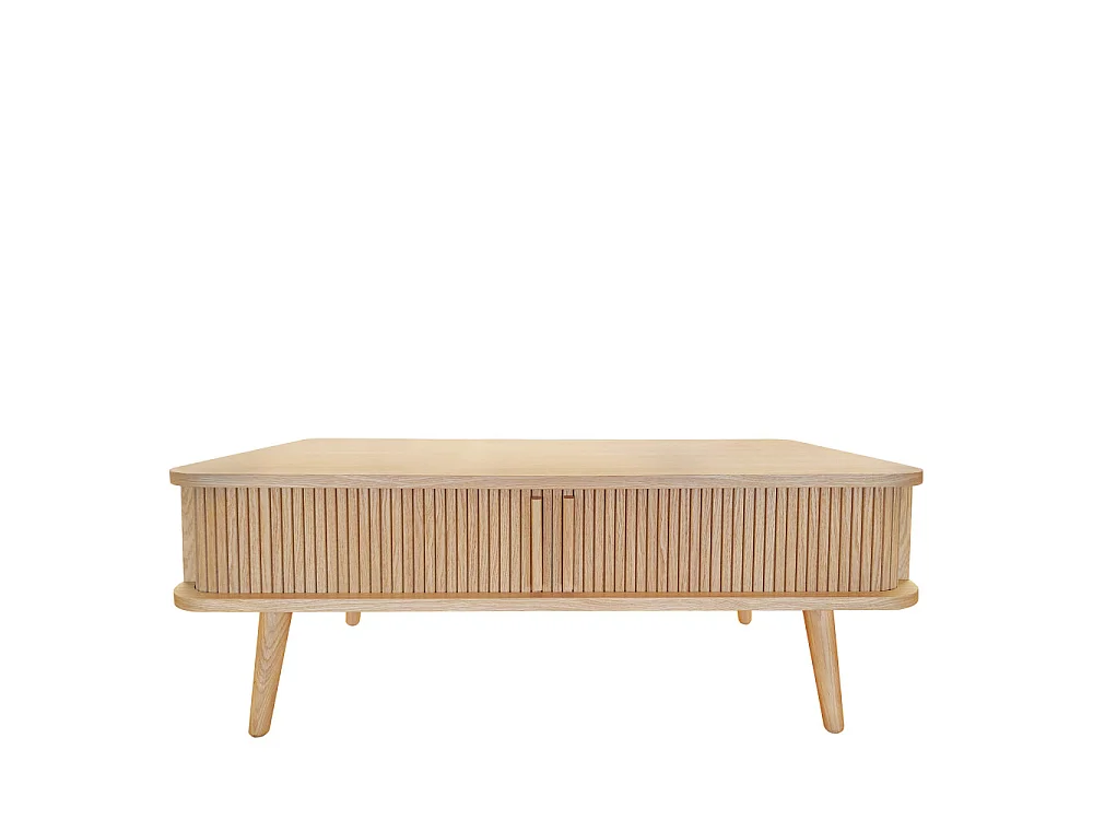 Table Basse Design "Rove" 107cm Chêne